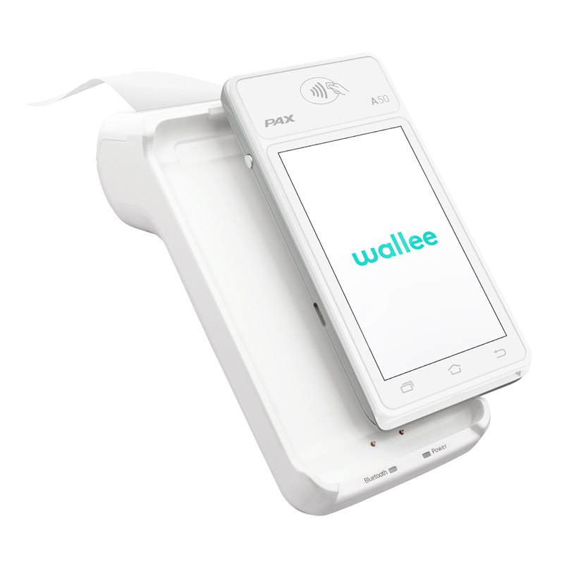 PAX A50S wallee mit Bluetooth-Drucker BP50